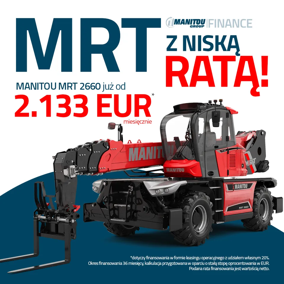 Manitou Finance — MRT z niską ratą