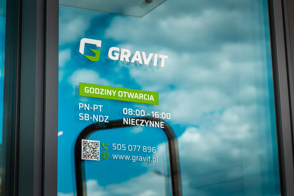 Rebranding firmy GRAVIT Sp. z o.o.