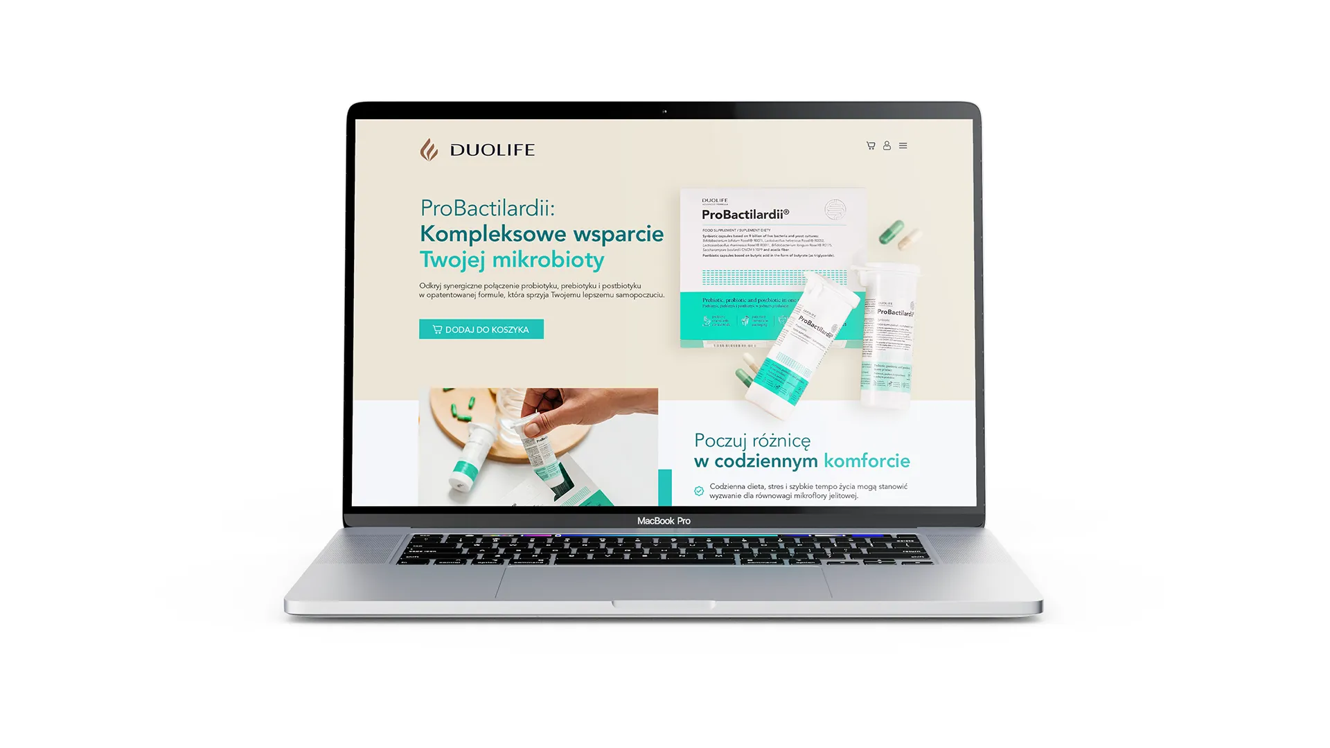 Projekty stron internetowych