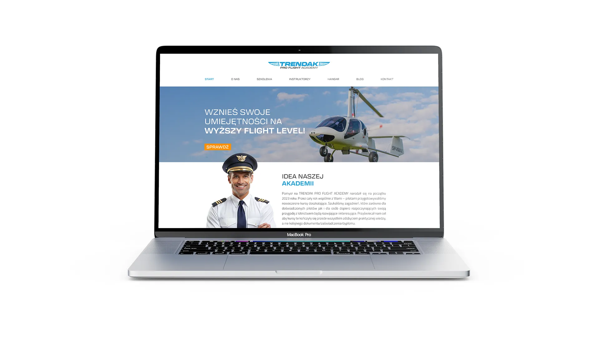 Projekty stron internetowych